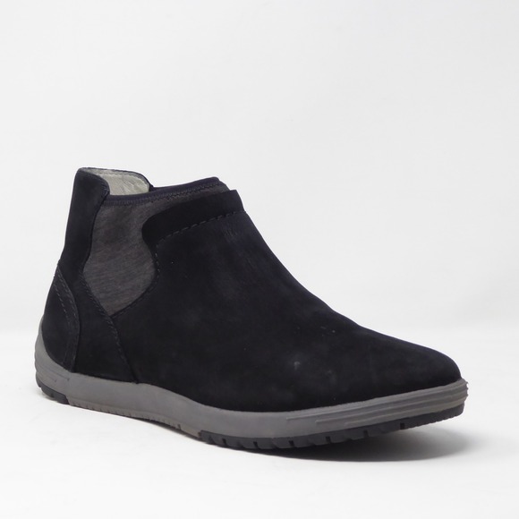 Dansko Lizette Black Suede Leather Ankle Boots Womens Size 39EU-8.5US - Picture 1 of 10